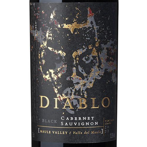 ＜ディアブロ＞ブラック　カベルネ・ソーヴィニヨン【2022】（赤ワイン）