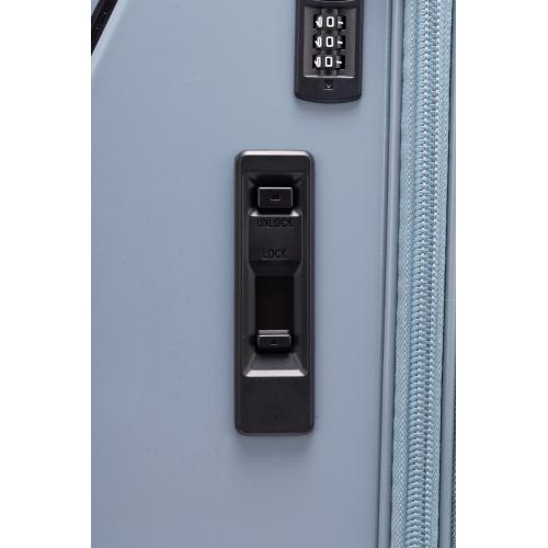 ＜TRAVELIST＞１秒アクセス ストッパー車輪 ワンタッチTop Openキャリー L 100L