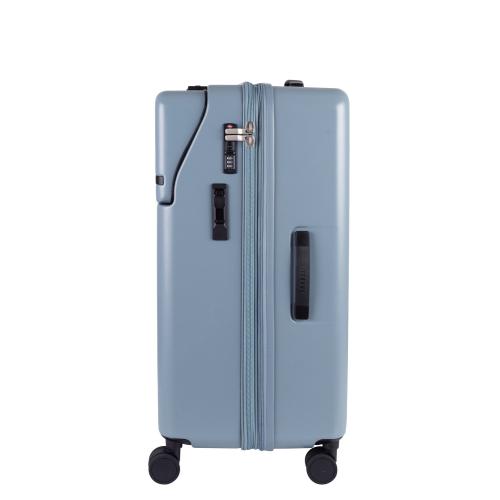 ＜TRAVELIST＞１秒アクセス ストッパー車輪 ワンタッチTop Openキャリー L 100L