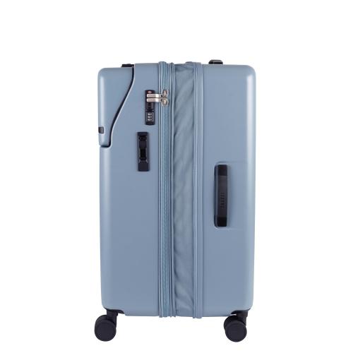 ＜TRAVELIST＞１秒アクセス ストッパー車輪 ワンタッチTop Openキャリー L 100L