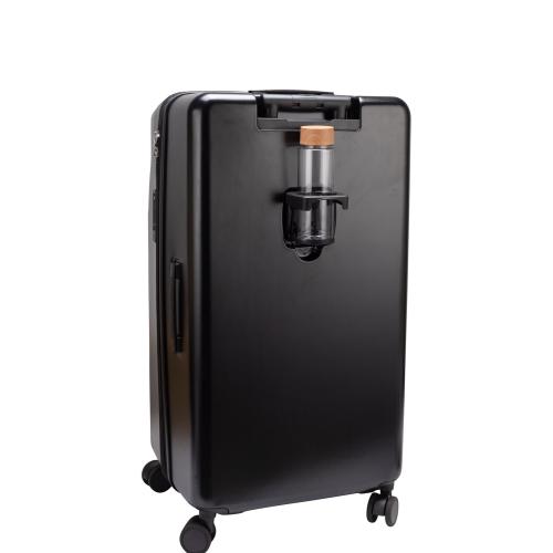 ＜TRAVELIST＞１秒アクセス ストッパー車輪 ワンタッチTop OpenキャリーLL 125L