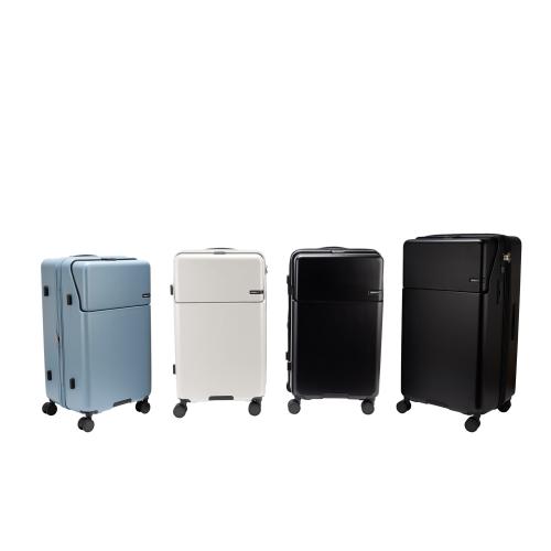 ＜TRAVELIST＞１秒アクセス ストッパー車輪 ワンタッチTop OpenキャリーLL 125L