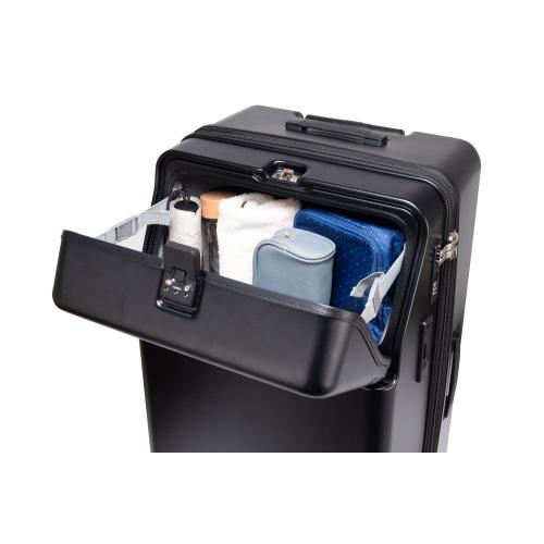 ＜TRAVELIST＞１秒アクセス ストッパー車輪 ワンタッチTop OpenキャリーLL 125L