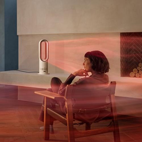 ＜ダイソン＞Dyson Hot+Cool(TM) HF1 remote link pre-heat ファンヒーター　AM15 WS