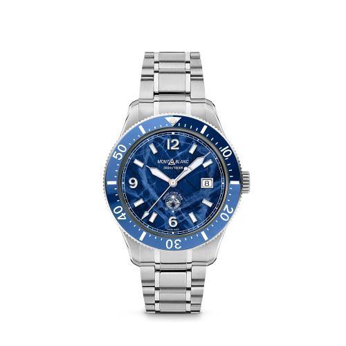 ＜モンブラン＞アイスシー オートマティック デイト MB129369