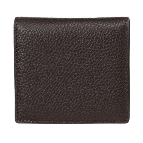 ＜ミラグロ＞イタリアンシュリンクレザー・薄型コンパクト財布