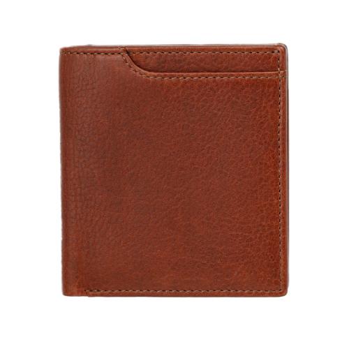 ＜ミラグロ＞牛革ソフトミリングレザー・マネースルー財布