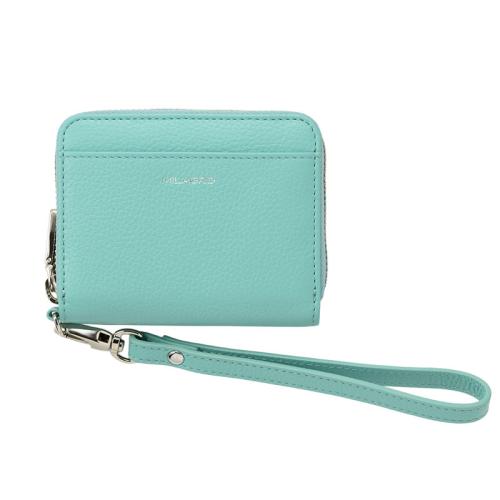 ＜ミラグロ＞シュリンクレザー・RF蛇腹式コンパクト財布