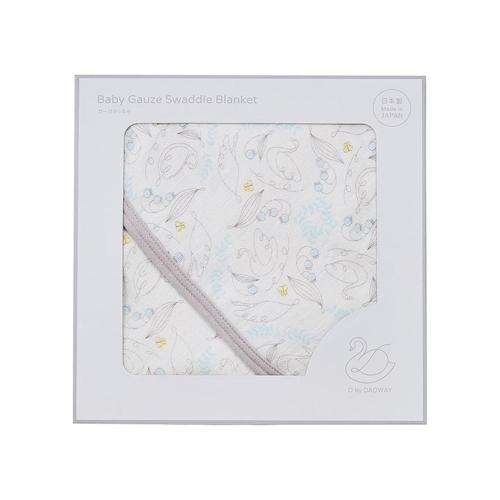 ＜D by DADWAY＞ガーゼおくるみ/スワンレイク/ラベンダー