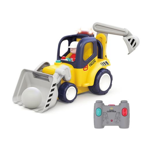 ＜Hola Toys＞音がいっぱい!はじめてのリモコンショベルカー