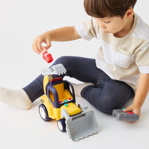 ＜Hola Toys＞音がいっぱい!はじめてのリモコンショベルカー