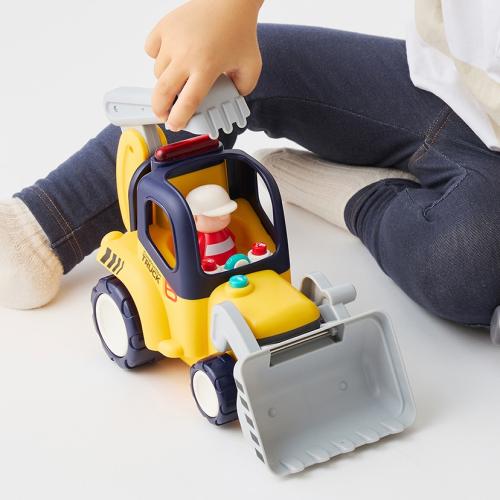 ＜Hola Toys＞音がいっぱい!はじめてのリモコンショベルカー