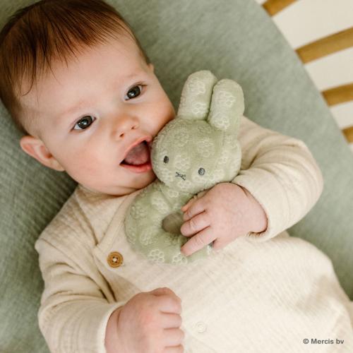 ＜Little Dutch＞Miffy Flower　ベビーラトル