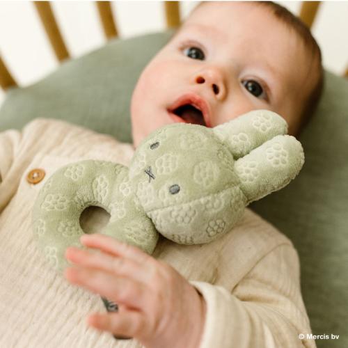 ＜Little Dutch＞Miffy Flower　ベビーラトル