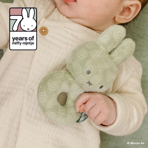 ＜Little Dutch＞Miffy Flower　ベビーラトル
