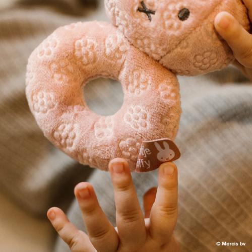 ＜Little Dutch＞Miffy Flower　ベビーラトル