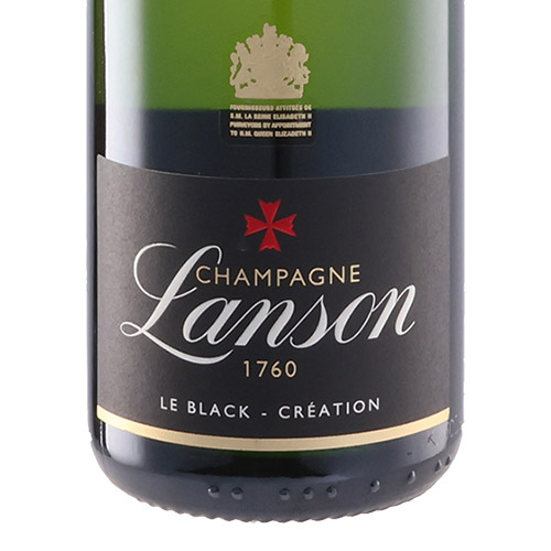 ＜シャンパ－ニュ・ランソン＞ランソン ブラック クリエイション ハ－フ【NV】（シャンパン）