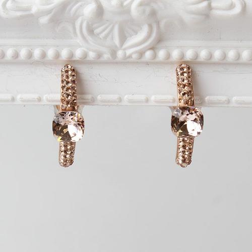 ＜アビステ＞ハーフフープイヤリング