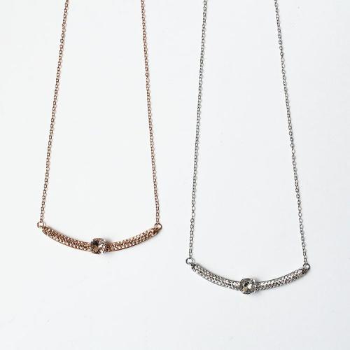 ＜アビステ＞メタルバーネックレス