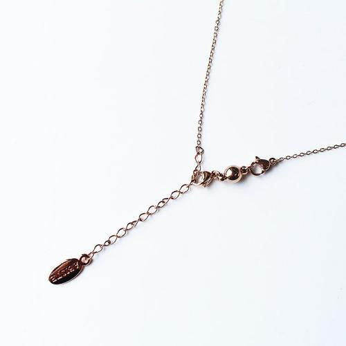 ＜アビステ＞メタルバーネックレス