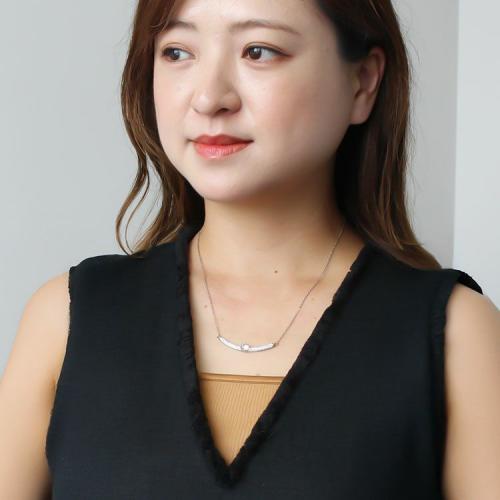 ＜アビステ＞メタルバーネックレス