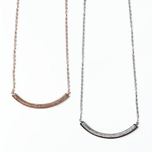 ＜アビステ＞メタルバーネックレス