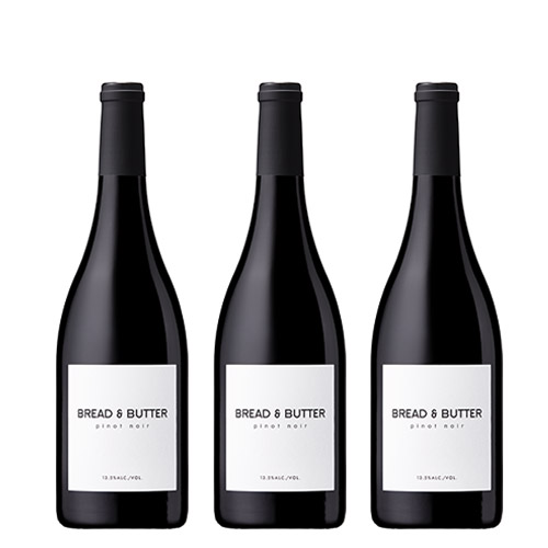 【送料当社負担】シンデレラワイナリー「ブレッド＆バター」の一番人気赤ワイン！お得なピノ・ノワール3本セット