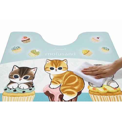 ＜ヨコズナ＞モフサンド PVC トイレマット