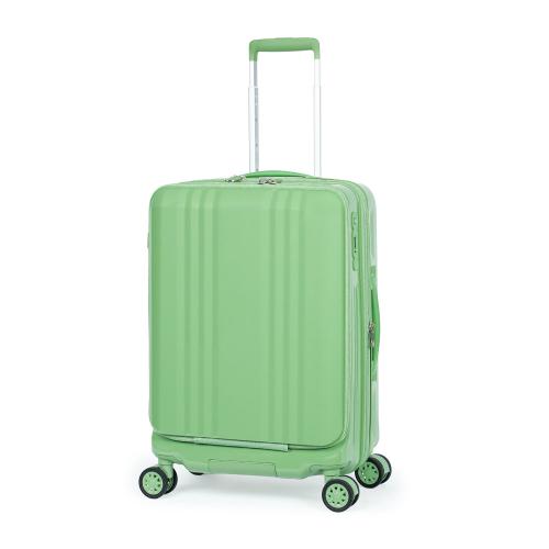 ＜A.L.I＞デカかるEdge2 フロントオープン 拡張機能搭載 ジッパーハードキャリー 55L（+10）