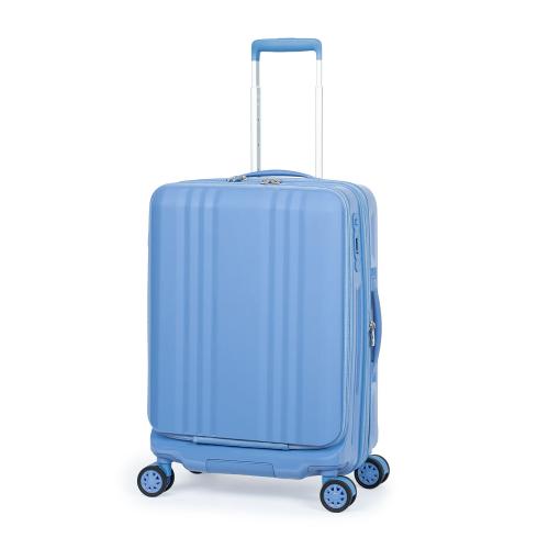 ＜A.L.I＞デカかるEdge2 フロントオープン 拡張機能搭載 ジッパーハードキャリー 55L（+10）