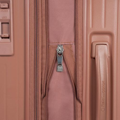 ＜A.L.I＞Pitaflat ワンタッチフロントオープン 拡張機能搭載 ジッパーハードキャリー 37L（+7）