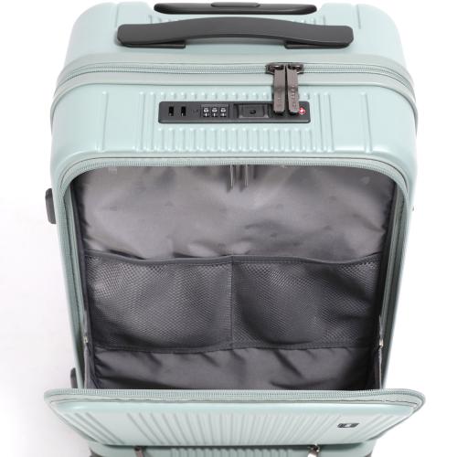 ＜BERMAS＞TRAVELSMART　フロントオープン37L　No.60550