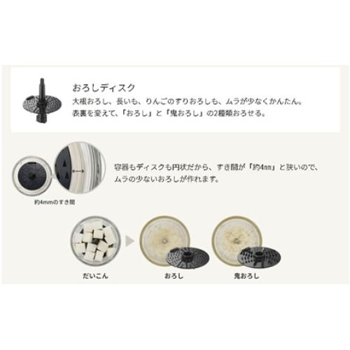 ＜ビタントニオ＞フードプロセッサー　VCR-50-I