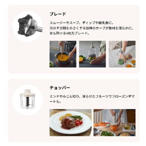 ＜ビタントニオ＞ハンドブレンダー　VHB-30-I