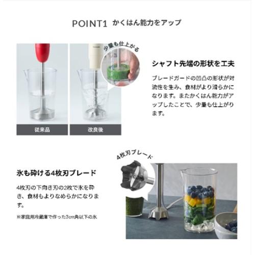 ＜ビタントニオ＞ハンドブレンダー　VHB-30-I