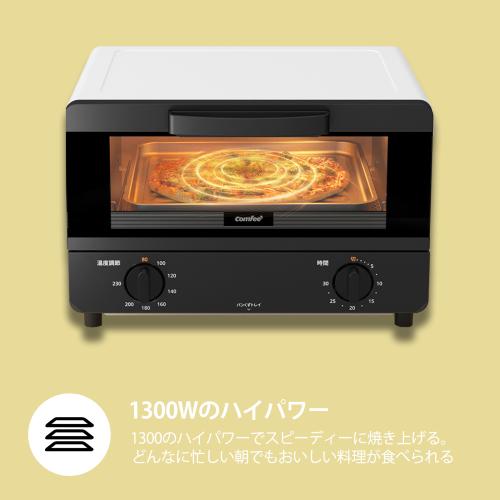 ＜Comfee'＞4枚焼きトースター CF-DC149-WB