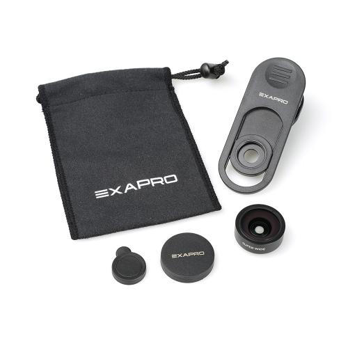 ＜Kenko＞EXAPRO スマートフォン クリップレンズ スーパーワイド