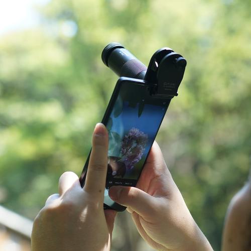 ＜Kenko＞EXAPRO スマートフォン クリップレンズ テレ8x