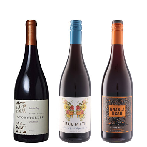 【送料当社負担】カリフォルニア ピノ・ノワール3本のみ比べセット
