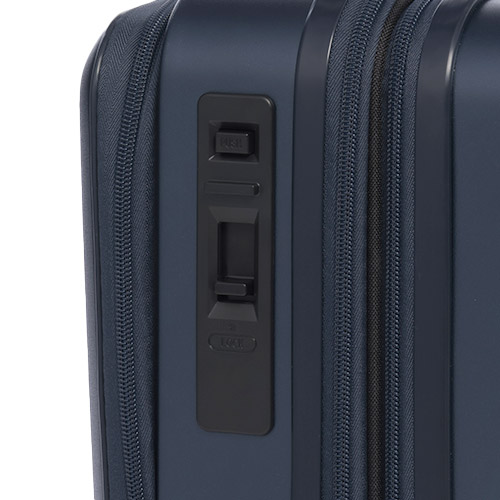 ＜ANAオリジナル＞フロントオープン 横型ビジネスキャリー（36L）機内持ち込み可 ネイビー