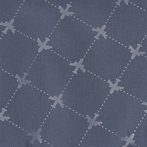 ＜ANAオリジナル＞フロントオープン 横型ビジネスキャリー（36L）機内持ち込み可 ネイビー