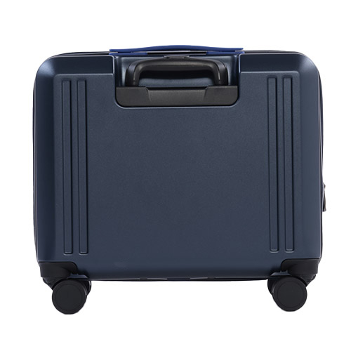 ＜ANAオリジナル＞フロントオープン 横型ビジネスキャリー（36L）機内持ち込み可 ネイビー