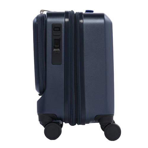 ＜ANAオリジナル＞フロントオープン 横型ビジネスキャリー（36L）機内持ち込み可 ネイビー