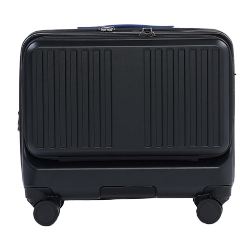 ＜ANAオリジナル＞フロントオープン 横型ビジネスキャリー（36L）機内持ち込み可 ブラック