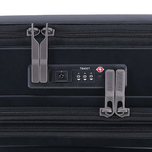＜ANAオリジナル＞フロントオープン 横型ビジネスキャリー（36L）機内持ち込み可 ブラック