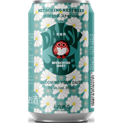 ＜木内酒造＞常陸野ネストビール　デイジーエール350ml×6