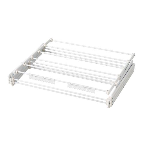 ＜LIV PLUS＞Quick Lock 平干しもできる コンパクトスタンド物干し（小物干しパーツ3個付）