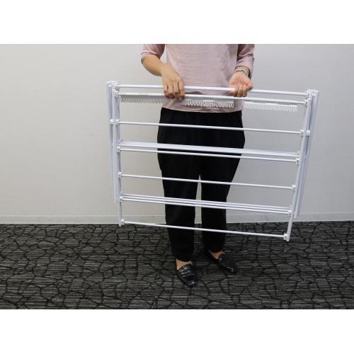 ＜LIV PLUS＞Quick Lock 平干しもできる コンパクトスタンド物干し（小物干しパーツ3個付）