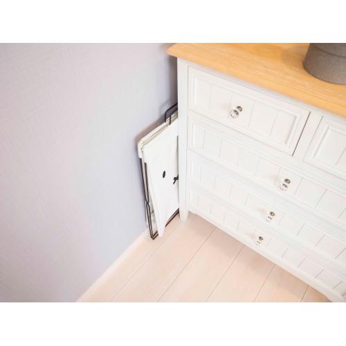 ＜オカトー＞miffy折り畳めるバスケット横型 顔だけミッフィー