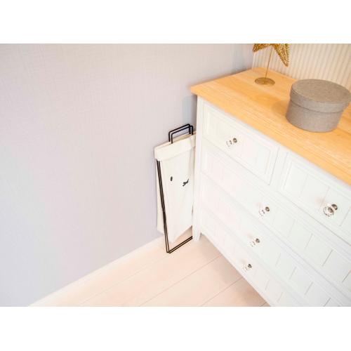 ＜オカトー＞miffy折り畳めるバスケット縦型 顔だけミッフィー